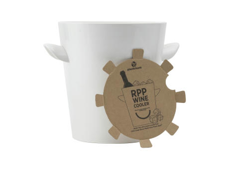 Plastic Bank Champagne Cooler seau à glace Werbeartikel