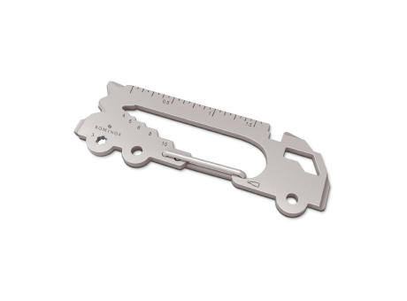 Geschenkartikel: ROMINOX® Key Tool Truck / LKW (22 Funktionen) im Motiv-Mäppchen Große Helden Werbeartikel