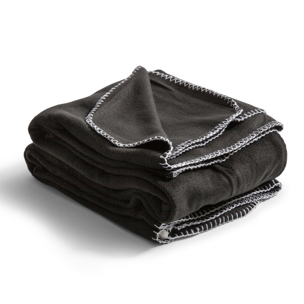 Product image Nightingale Fleece-Poncho 120x160 cm Werbeartikel