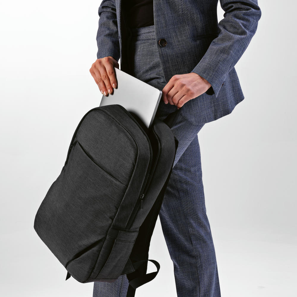 Vilnius Laptop Rucksack 18L rPET  Werbeartikel