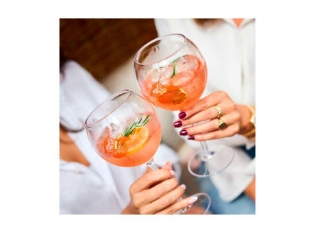 HappyGlass Miss Liza Gin-Tonic-Glas Tritan 630 ml Werbeartikel