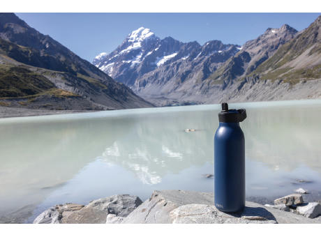 Avira Ara RCS Re-Steel Fliptop Wasserflasche 500ml Werbeartikel