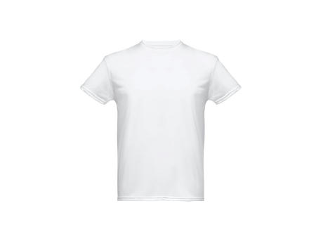 THC NICOSIA WH. Technisches T-Shirt für Männer. Farbe Weiß bedrucken