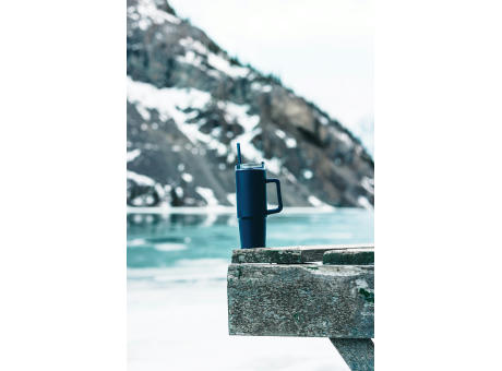 Tana Becher aus RCS recyceltem Kunststoff mit Griff 750ml bedrucken
