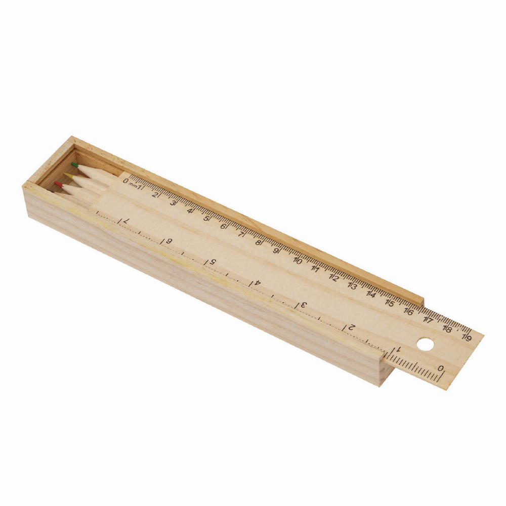 Product image STRAIGHT - Naturholz-Buntstifte Werbeartikel