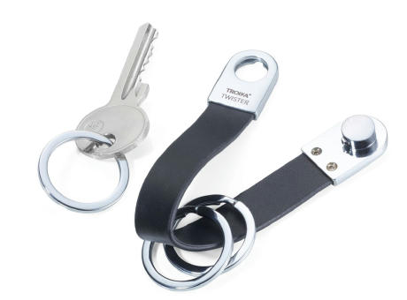 TROIKA Schlüsselanhänger TWISTER STYLE Werbeartikel