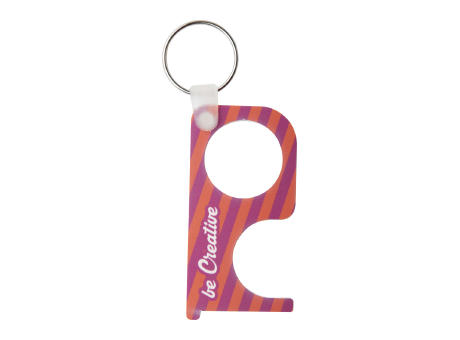 Hygiene-Schlüssel NoTouch Creative bedrucken