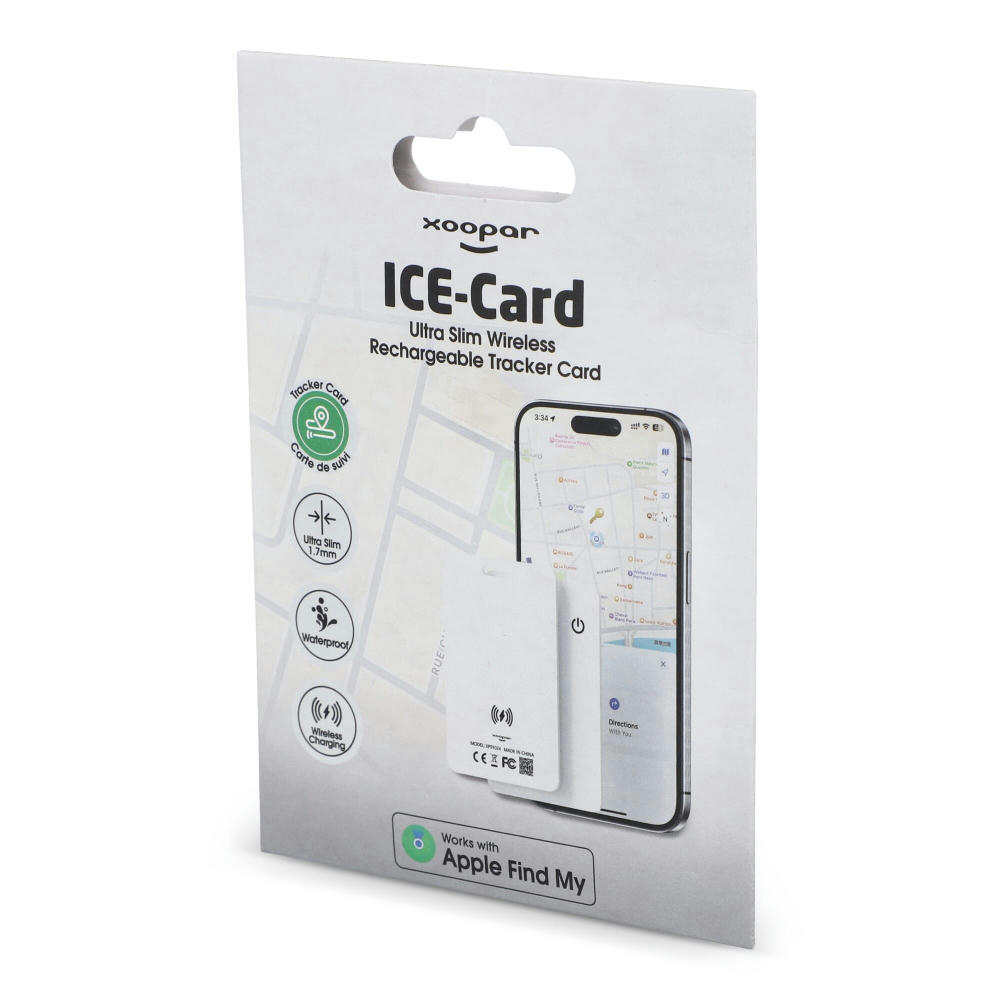 Xoopar ICE-Card Ultradünne Tracker-Karte wiederaufladbar Werbeartikel