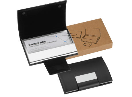Product image Visitenkartenetui mit Kunstlederbezug Werbeartikel