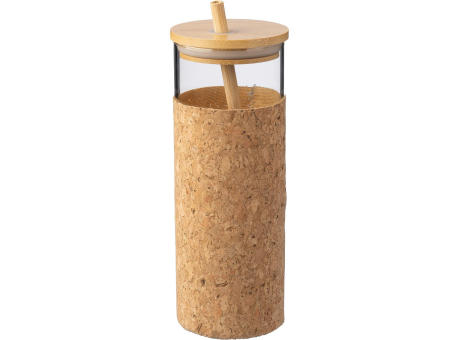 Einwandiger Glasbecher (450 ml) Marlies bedrucken