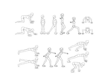 Slidepads "Flow", 2er Set Werbeartikel