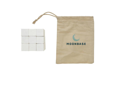 Denkspiel aus Holz in Canvas-Tasche Werbeartikel