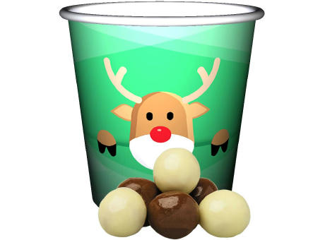 Product image Knusperkugeln-Mix, ca. 30g, Snackbecher Mini bedrucken