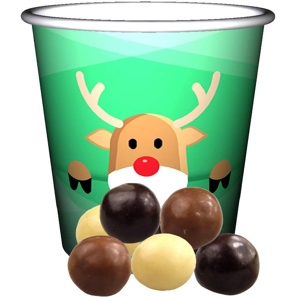 Product image Knusperkugeln-Mix, ca. 30g, Snackbecher Mini Werbeartikel