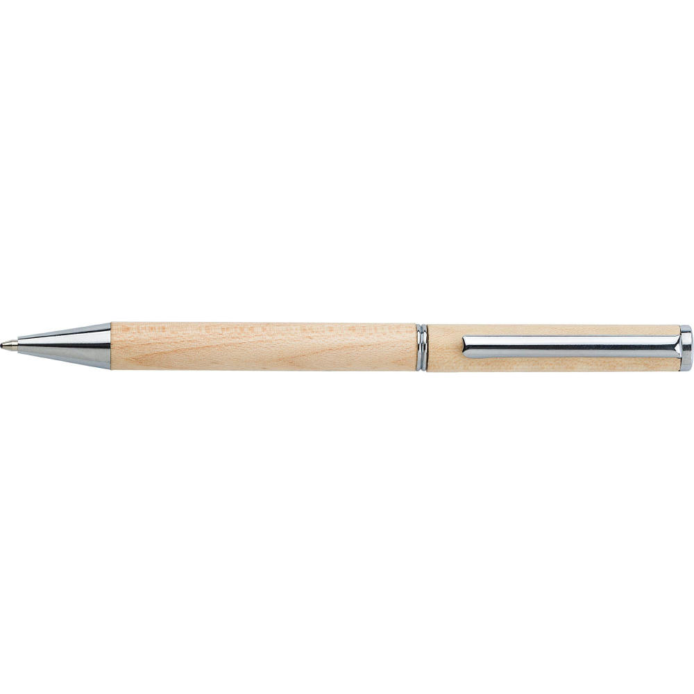 Product image Kugelschreiber aus Ahornholz Lucienne Werbeartikel