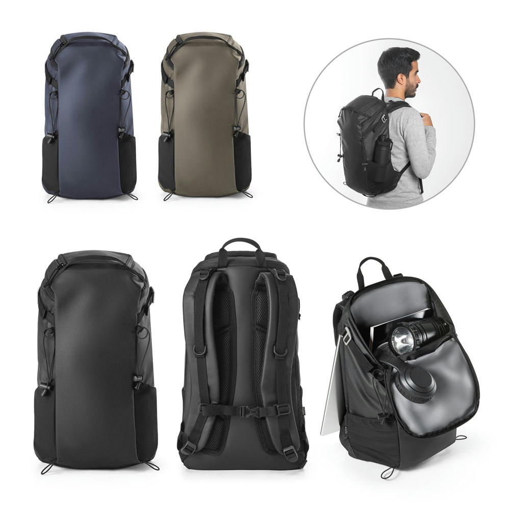 Product image ALASCA. Wanderrucksack mit wasserdichter Beschichtung Werbeartikel