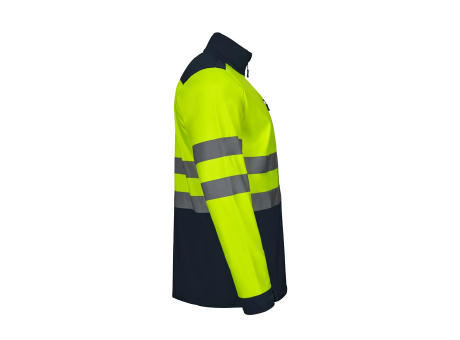 VL HESTIA. Zweifarbige Softshell-Jacke (280 g/m²) aus Polyester (96 %) und Elastan (4 %) bedrucken