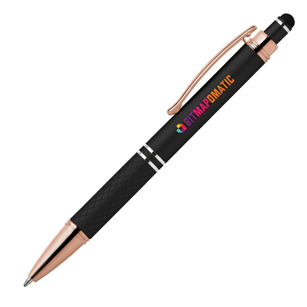Phoenix Softy Roségold Classic Kugelschreiber - m/Stylus Werbeartikel