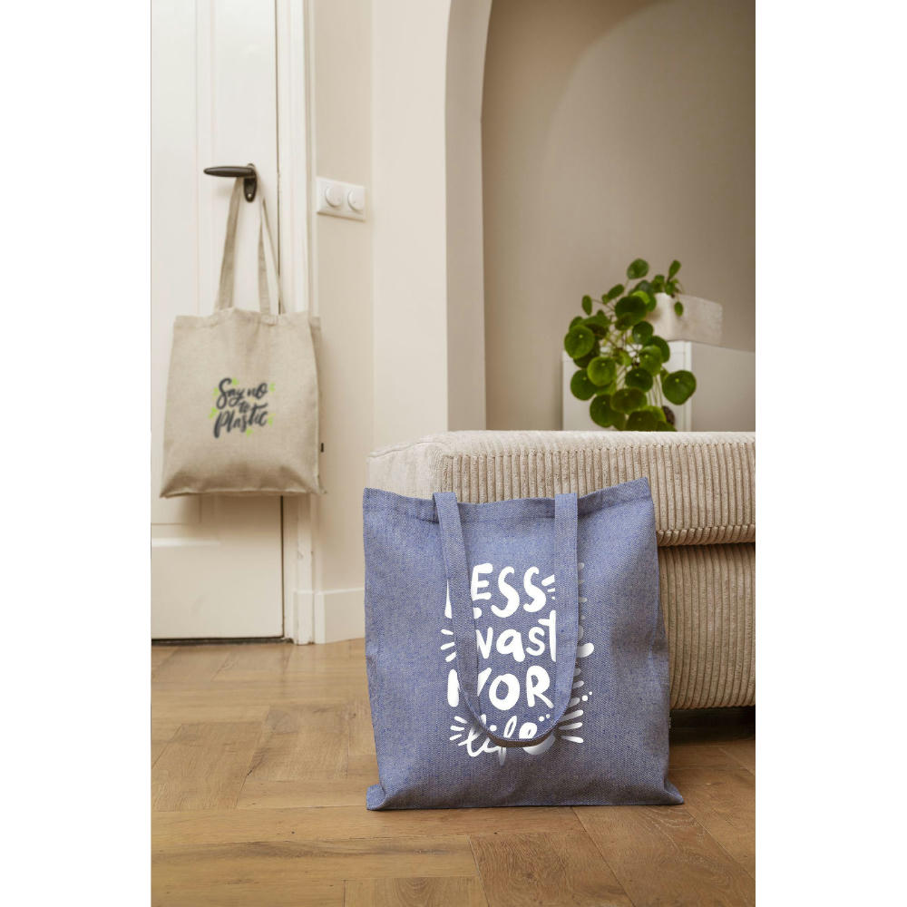 Melange Shopper GRS Recycled Canvas (280 g/m²) Tasche Werbeartikel