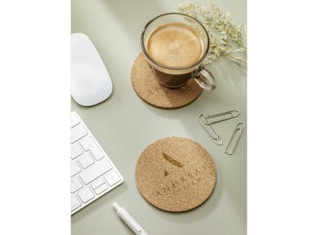 Cork Coaster Set Untersetzern Werbeartikel