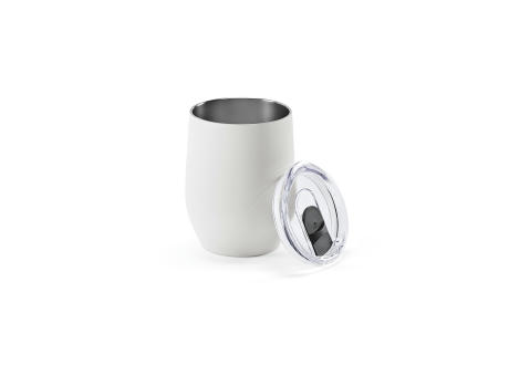 Tigris Reisebecher recy. Edelstahl 320 ml  bedrucken