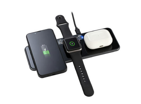 3-in-1 Fast Wireless Charger REEVES-GOLNEY Werbeartikel