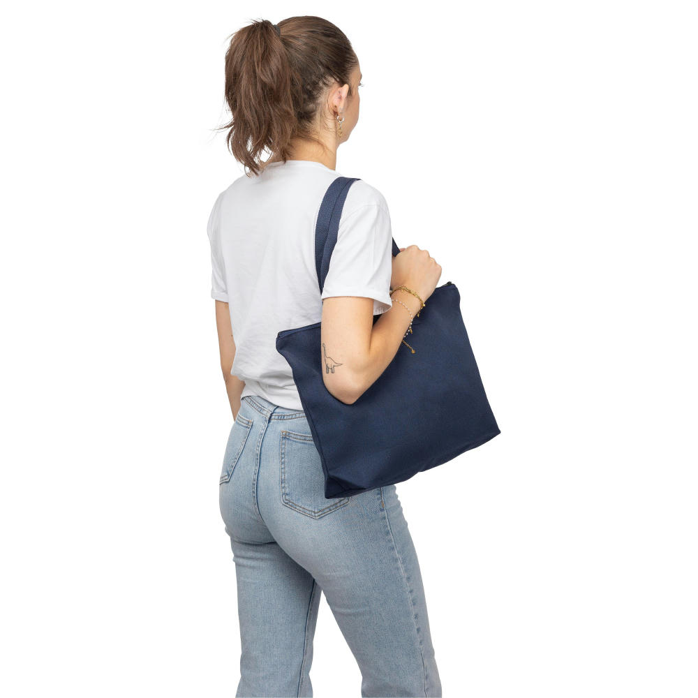 Tragetasche aus recyceltem Polycotton (330 g/m2) Malina Werbeartikel