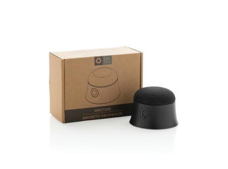 Magtune magnetischer 5W Lautsprecher aus RCS rec. ABS Werbeartikel