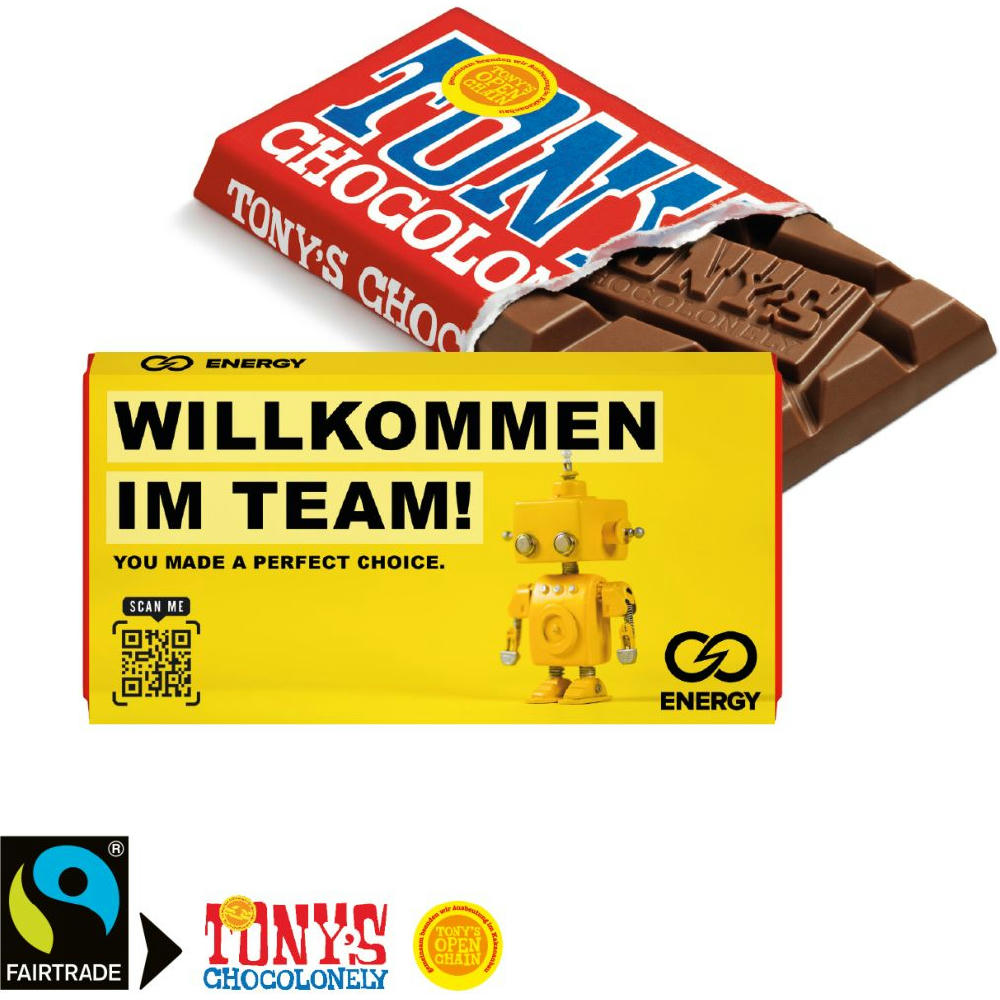 TONY´S SCHOKOLADENTAFEL Werbeartikel