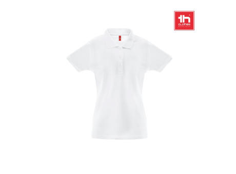 THC BERLIN WOMEN WH. Poloshirt für Damen mit kurzen Ärmeln Werbeartikel