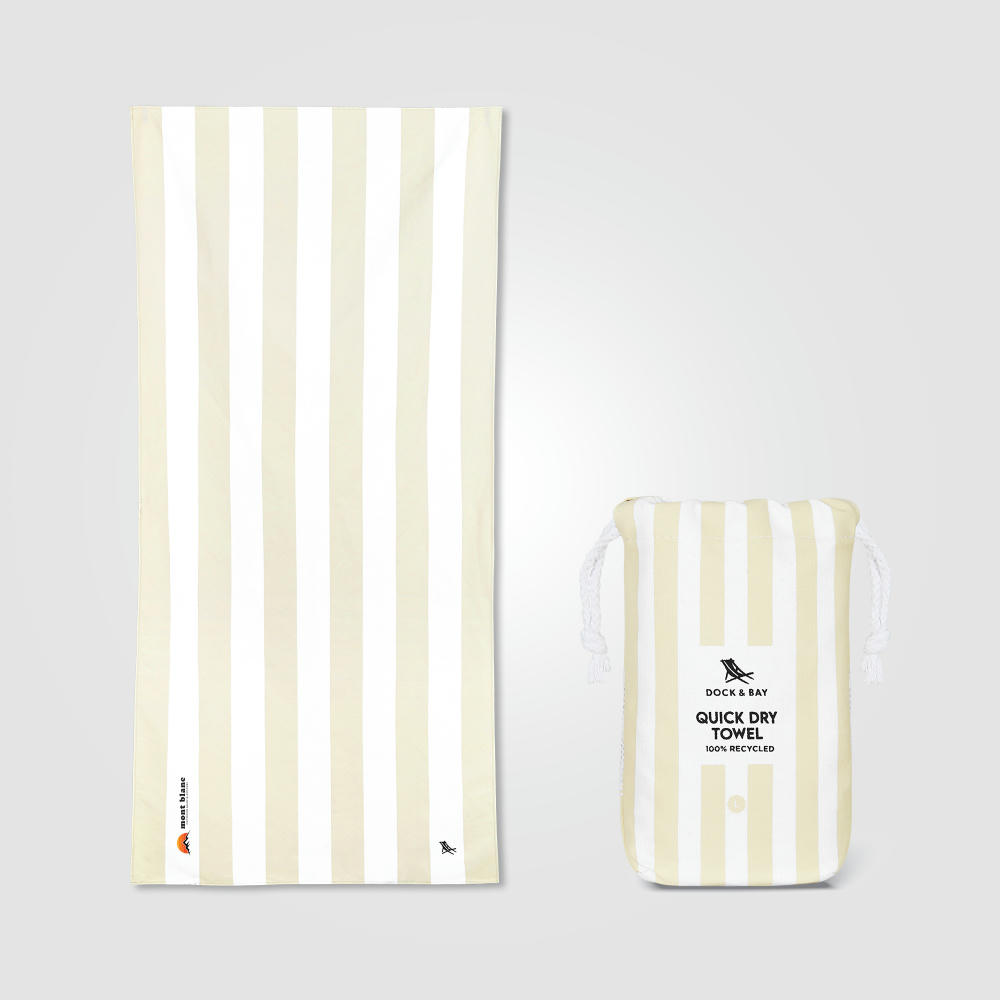 Product image Dock & Bay Recycled Microfibre Quick Dry Sand Repel Beach Towel - 160 x 90 cm Werbeartikel