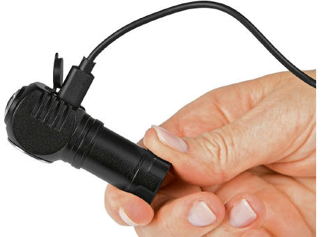 Aufladbare LED Stirn-/Taschenleuchte "Compact Head Light 500 L" Werbeartikel