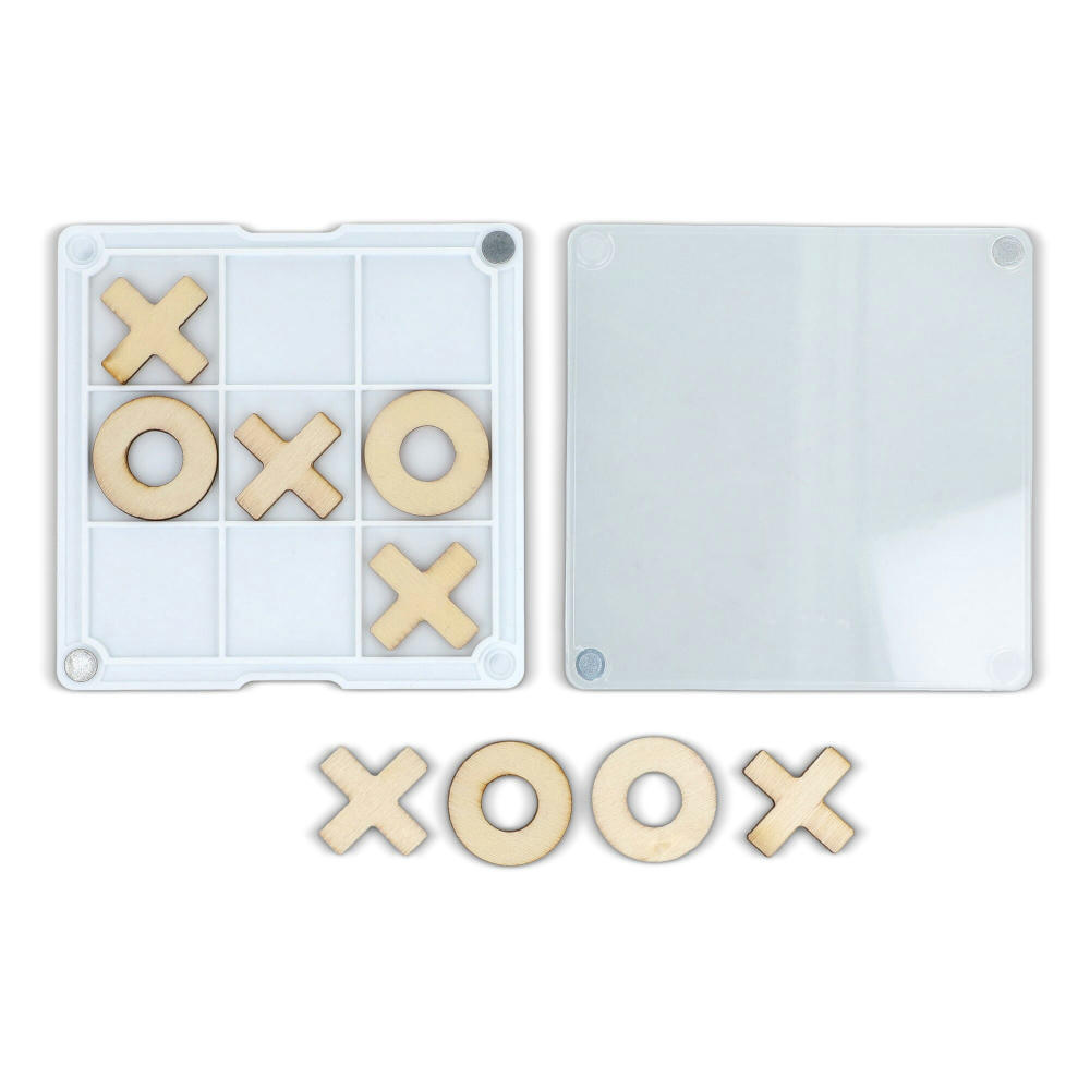 Tic-Tac-Toe-Untersetzer Werbeartikel