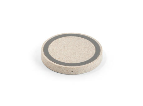 CUVIER. 5W wireless Ladegerät aus ABS und Strohfaser bedrucken