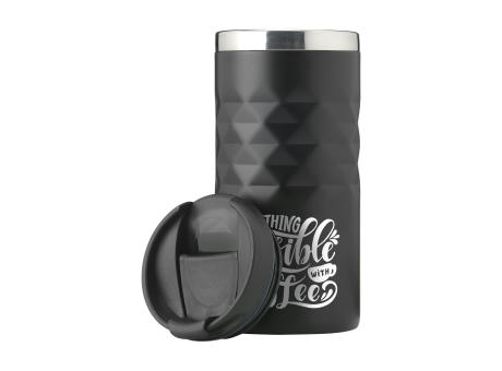 Product image Geometric Mug RCS Recycled Steel 280 ml Thermobecher bedrucken