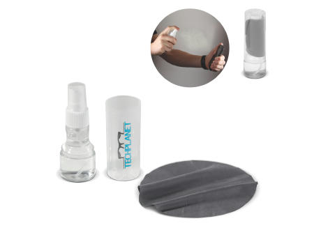 Displayreiniger mit Mikrofasertuch 30ml bedrucken