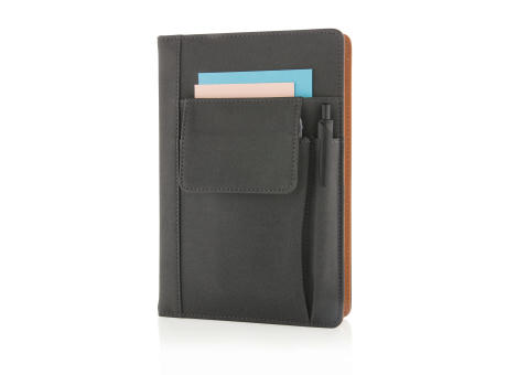 Notizbuch mit Telefontasche Werbeartikel