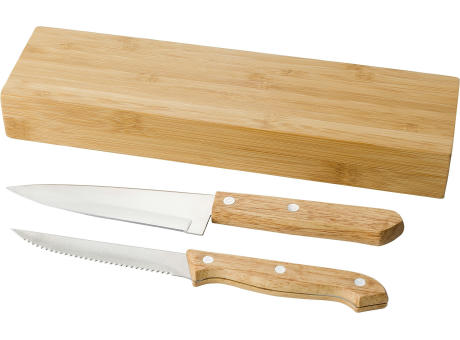 Bambus-Messer-Set Tony Werbeartikel