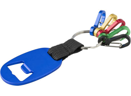 2-in-1 Schlüsselanhänger aus Aluminium Courtney Werbeartikel