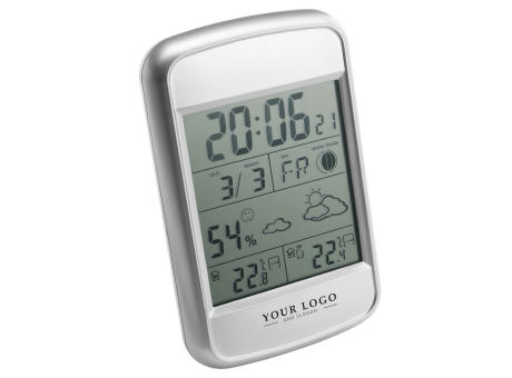 Wetterstation aus Kunststoff Raja Werbeartikel