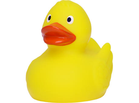 Renn-Ente, mit Metallplatte Werbeartikel