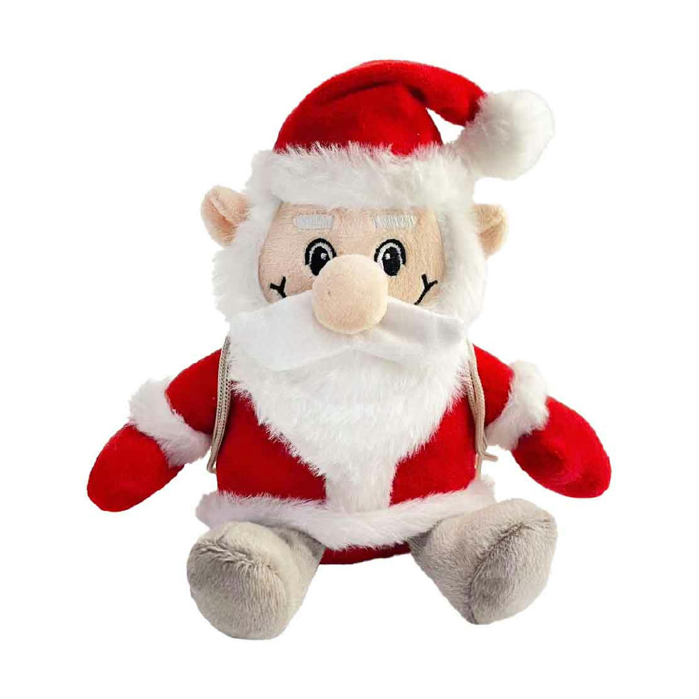 Product image rPET PLÜSCH WEIHNACHTSMANN - WOLLI Werbeartikel