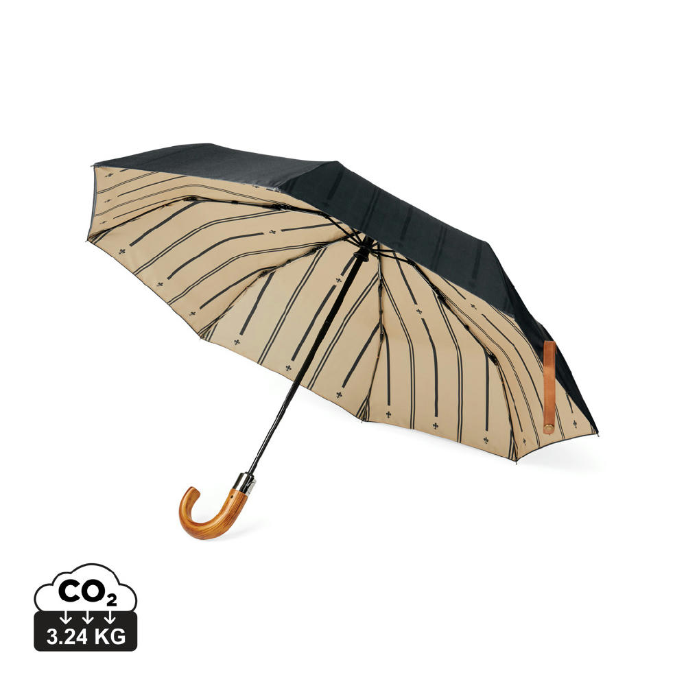 Product image VINGA Bosler AWARE™ 21" faltbarer Schirm aus recyceltem PET Werbeartikel