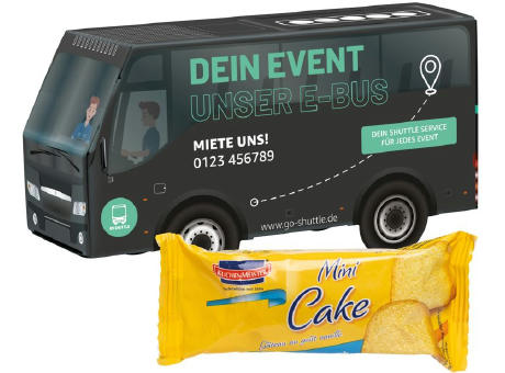 3D-Präsent Bus Werbeartikel