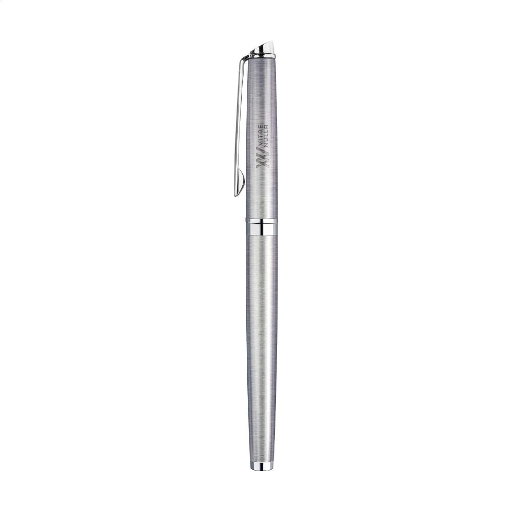 Waterman Hémisphère Rollerball Silber - schwarze Mine Werbeartikel