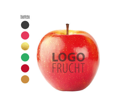 LogoFrucht Apfel rot Werbeartikel