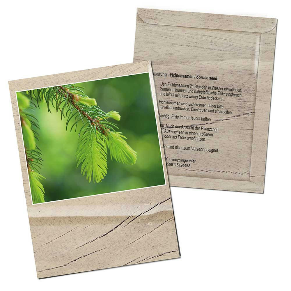 Product image Samentütchen - Standardmotiv - Fichte Werbeartikel
