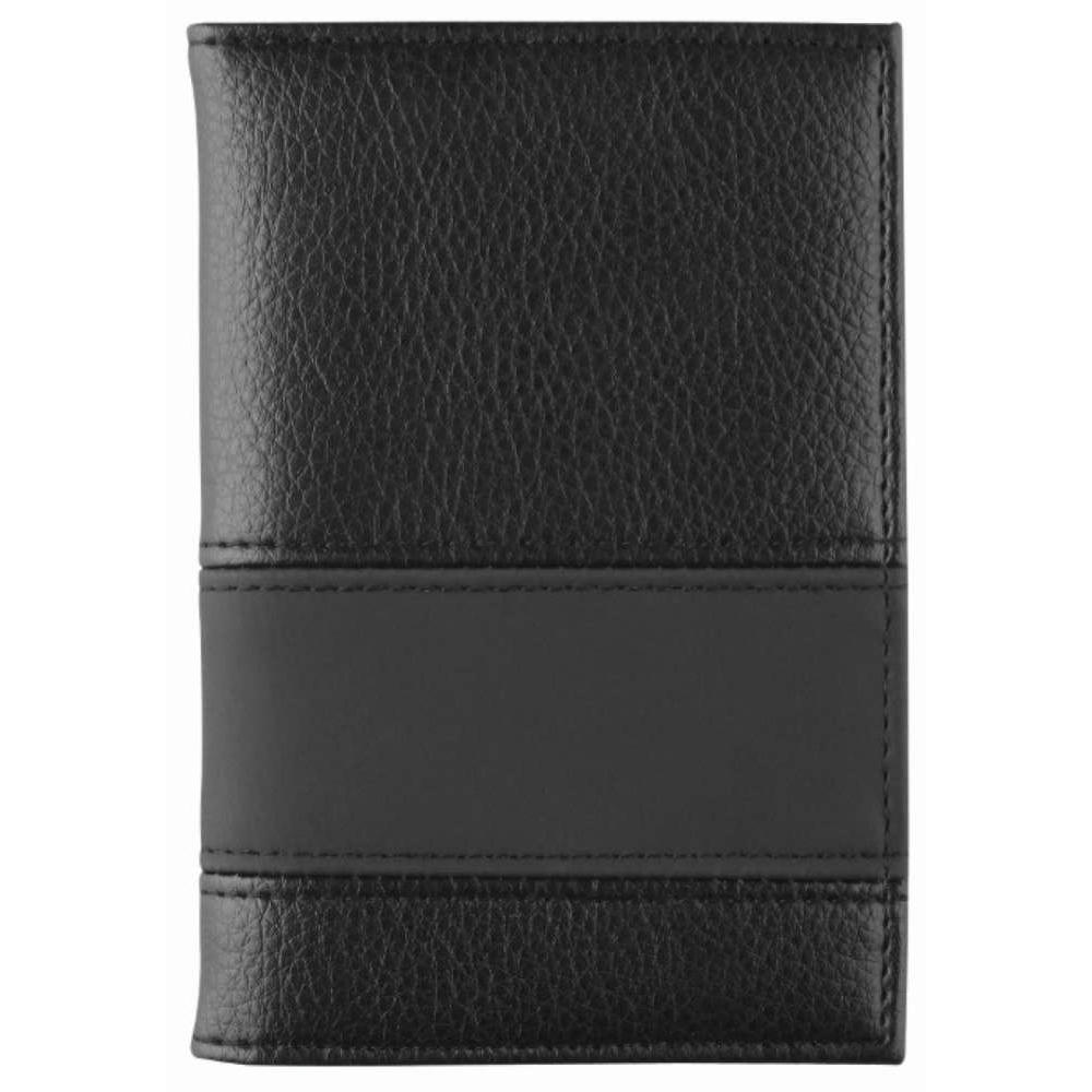 Product image CreativDesign® Ausweistasche "LookPlus" schwarz/schwarz Werbeartikel