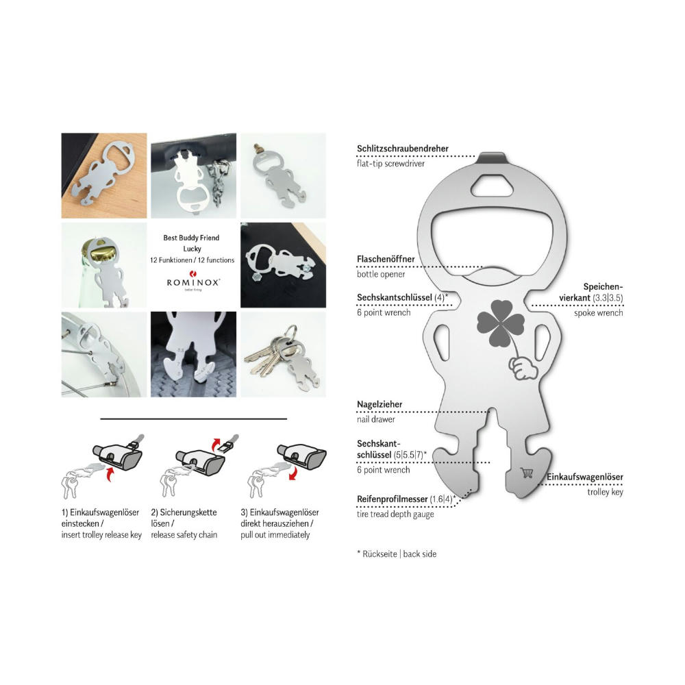ROMINOX® Best Buddy Friend // Lucky Werbeartikel