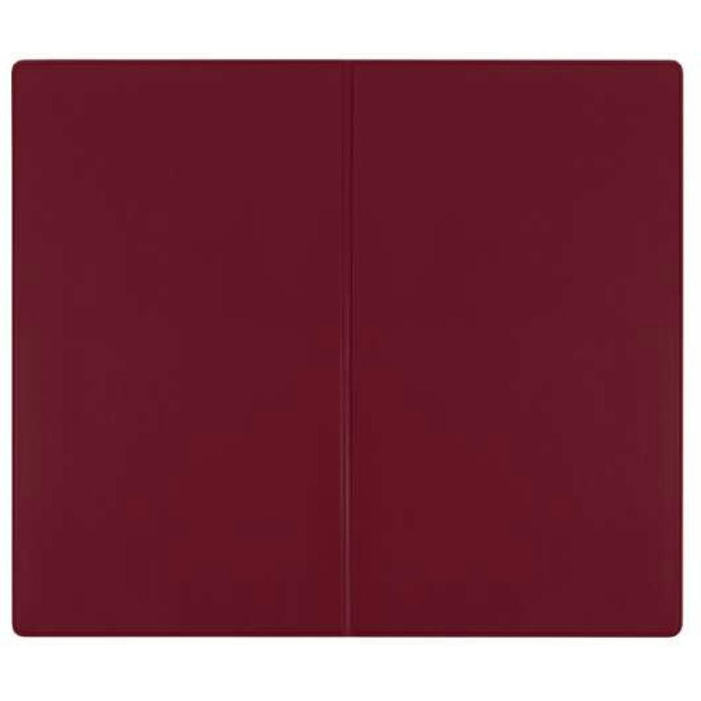 Product image thanxx® Flugtickettasche "Ticket1" Normalfolie bordeaux Werbeartikel